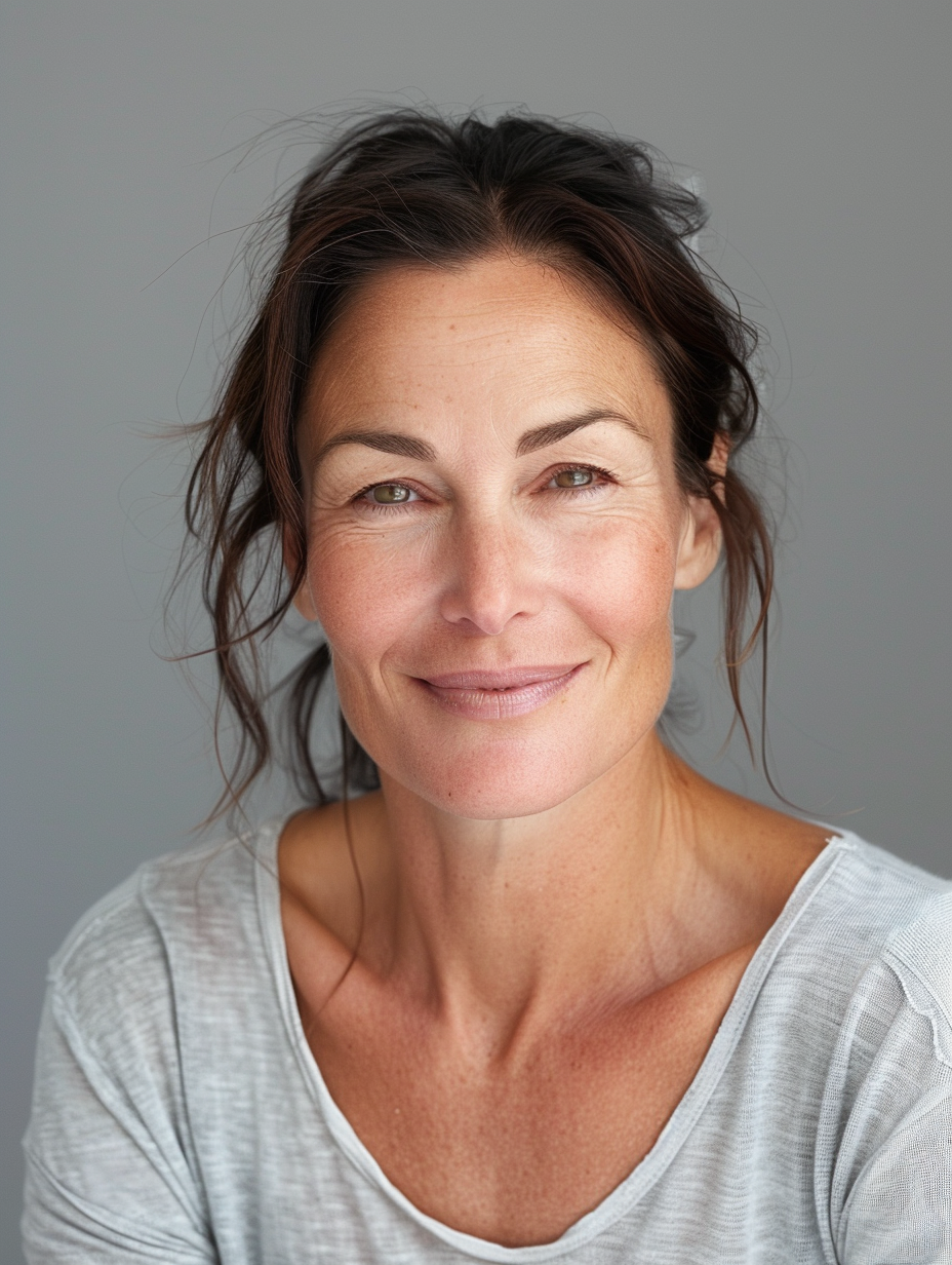 After under-eye treatment