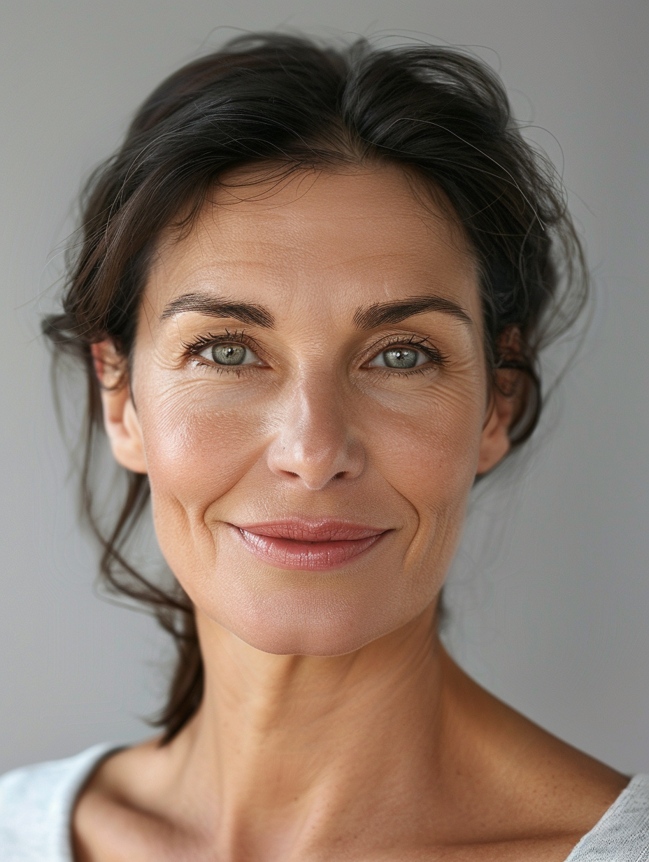 Before under-eye treatment